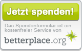 Spenden über Betterplace