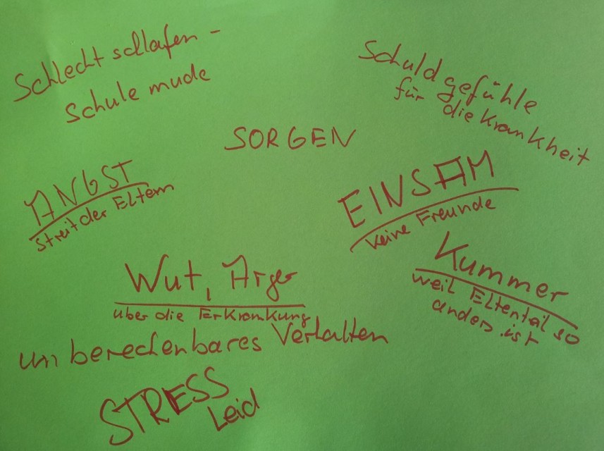 Sorgen und Belastungen Kinder psychisch kranker Eltern